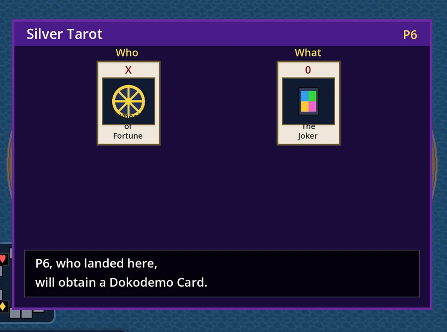 Joker prophecy: "will obtain a Dokodemo Card"