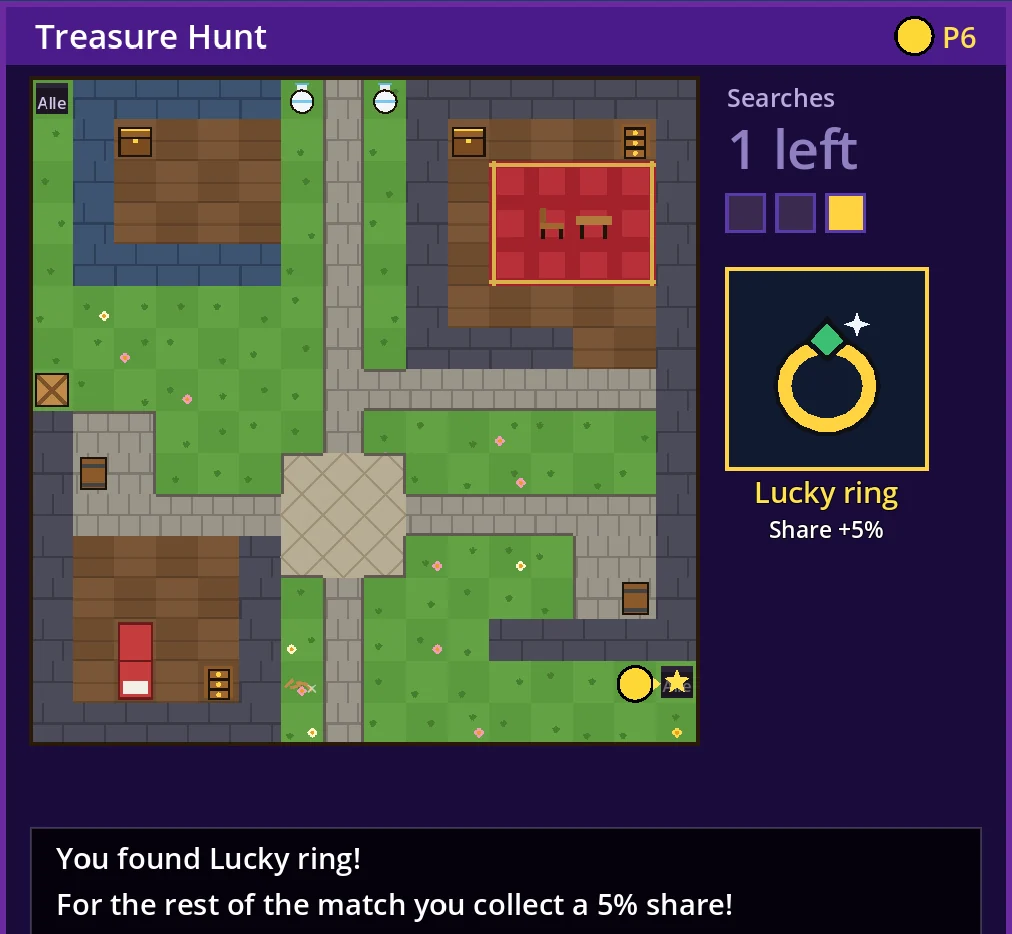 Treasure Hunt (Modern) — the Lucky ring found